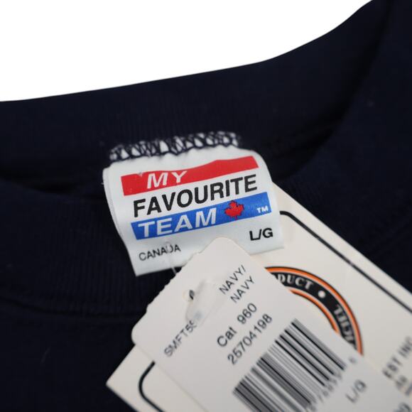 Vintage 90s NWT Starter Vancouver Canucks Hockey Graphic Sweatshirt - Picture 7 of 10